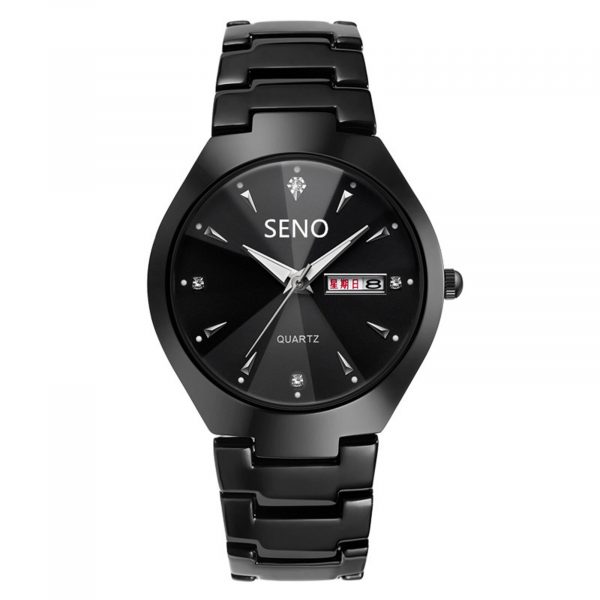 Automatic Non-mechanical Men's Watch Waterproof Dual-calendar Korean Watch Men Men's Quartz Watch Men's Digital Watch Men's Watc